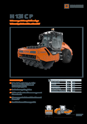 Rodillos vibrantes autopropulsados Hamm H 13i C-P