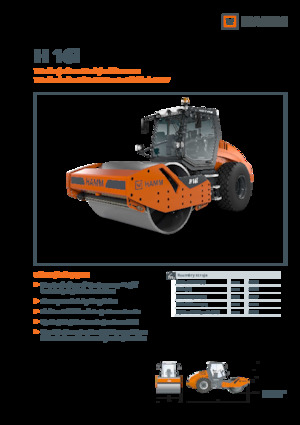 Rodillos vibrantes autopropulsados Hamm H 16i