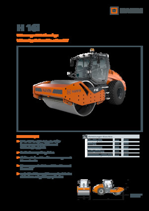 Rodillos vibrantes autopropulsados Hamm H 16i