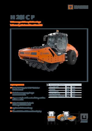 Rodillos vibrantes autopropulsados Hamm H 20i C-P