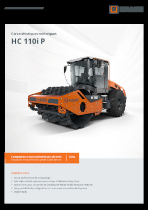 Rodillos vibrantes autopropulsados Hamm HC 110i P