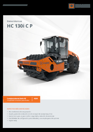 Rodillos vibrantes autopropulsados Hamm HC 130i C P