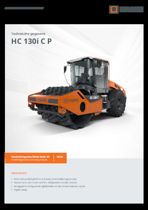 Rodillos vibrantes autopropulsados Hamm HC 130i C P