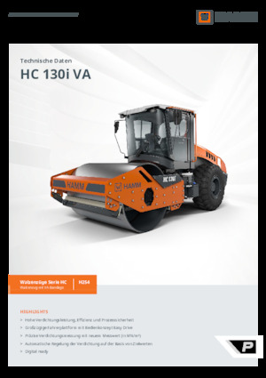 Rodillos vibrantes autopropulsados Hamm HC 130i VA