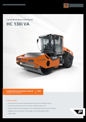 Rodillos vibrantes autopropulsados Hamm HC 130i VA