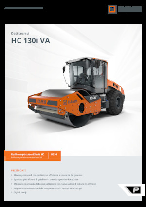 Rodillos vibrantes autopropulsados Hamm HC 130i VA