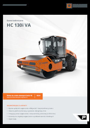 Rodillos vibrantes autopropulsados Hamm HC 130i VA