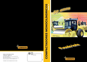 Rodillos vibrantes autopropulsados Lebrero Rahile X 4