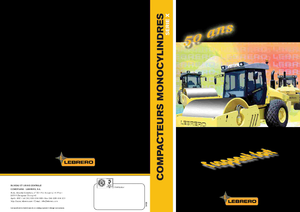 Rodillos vibrantes autopropulsados Lebrero Rahile X 4