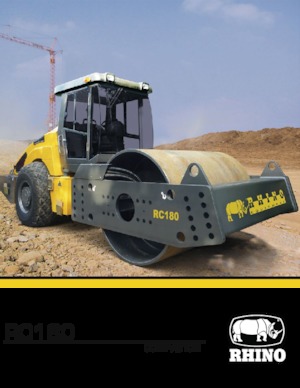 Rodillos vibrantes autopropulsados RHINO RC180