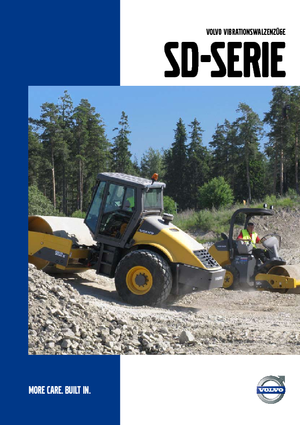 Rodillos vibrantes autopropulsados Volvo SD200DX