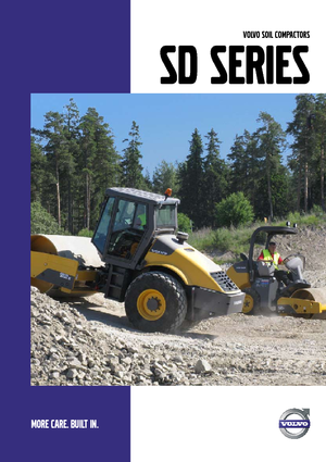 Rodillos vibrantes autopropulsados Volvo SD200DX