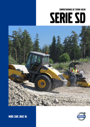 Rodillos vibrantes autopropulsados Volvo SD200DX