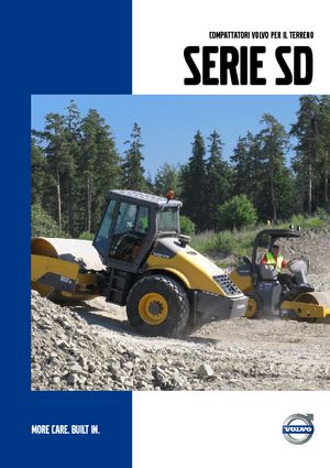 Rodillos vibrantes autopropulsados Volvo SD200DX