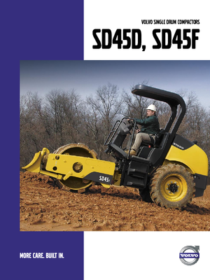 Rodillos vibrantes autopropulsados Volvo SD45F