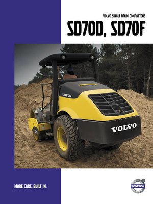 Rodillos vibrantes autopropulsados Volvo SD70D