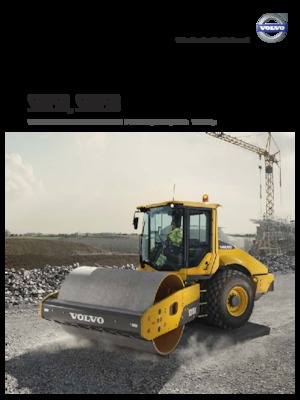 Rodillos vibrantes autopropulsados Volvo SD75B