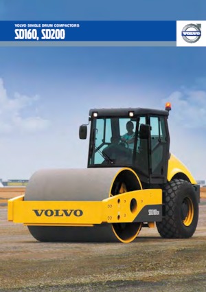 Rodillos vibrantes autopropulsados Volvo SD200