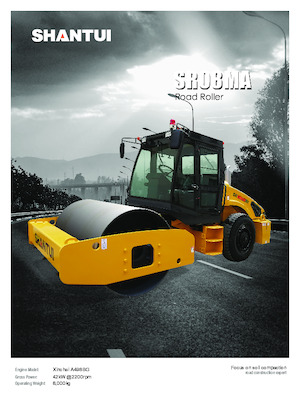 Rodillos vibrantes autopropulsados Shantui SR08MA 