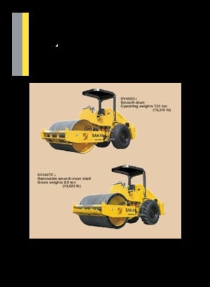 Rodillos vibrantes autopropulsados Sakai SV400TF