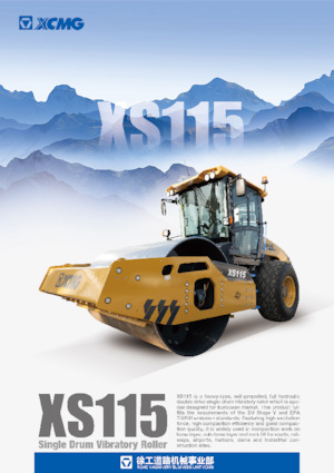 Rodillos vibrantes autopropulsados XCMG XS125 