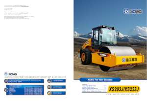 Rodillos vibrantes autopropulsados XCMG XS203J