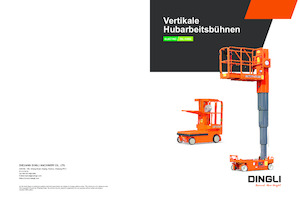 Plataformas verticales Dingli AMWP13-9100