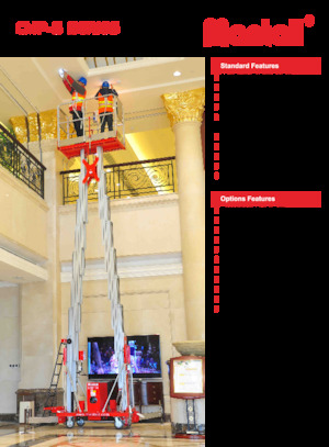 Plataformas verticales Mantall CMP14-S