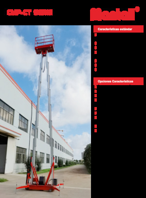 Plataformas verticales Mantall CMP16CT