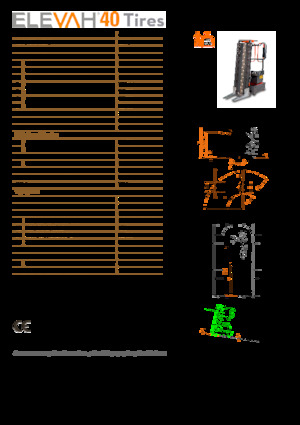 Plataformas verticales Faraone Elevah 40 Tires