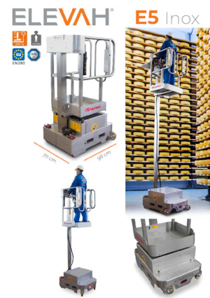 Plataformas verticales Faraone Elevah 5 Inox 