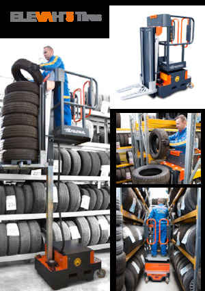 Plataformas verticales Faraone Elevah 5 Tires 