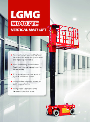 Plataformas verticales LGMG  M0407TE