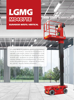 Plataformas verticales LGMG  M0407TE