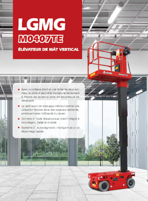 Plataformas verticales LGMG  M0407TE