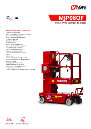 Plataformas verticales MAGNI MJ08OF