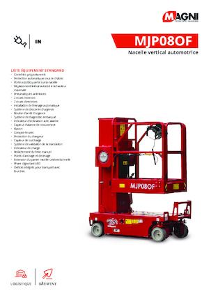 Plataformas verticales MAGNI MJ08OF