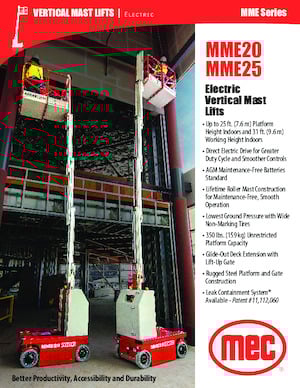 Plataformas verticales MEC MME20