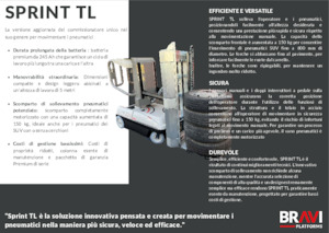 Plataformas verticales Bravi Sprint TL