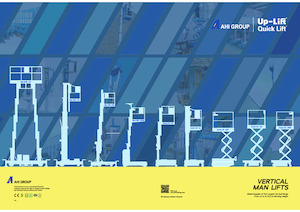 Plataformas de tijera de orugas AHI UBT12