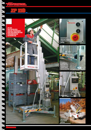Plataformas verticales Faraone ZP 14-150 I  