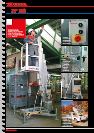 Plataformas verticales Faraone ZP 10-150 E