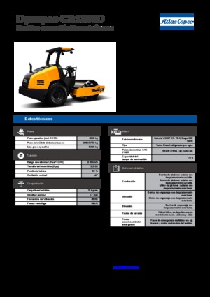 Rodillos vibrantes autopropulsados Dynapac CA 1300 D