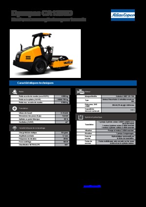 Rodillos vibrantes autopropulsados Dynapac CA 1300 D