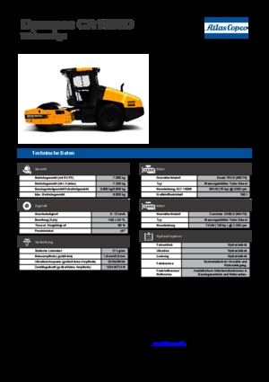 Rodillos vibrantes autopropulsados Dynapac CA 1500 D