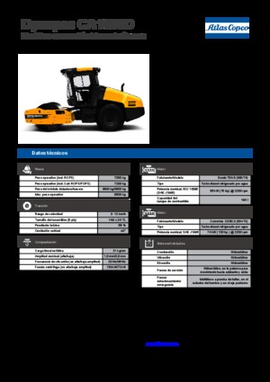 Rodillos vibrantes autopropulsados Dynapac CA 1500 D