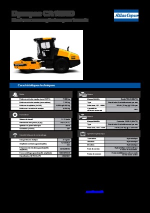 Rodillos vibrantes autopropulsados Dynapac CA 1500 D