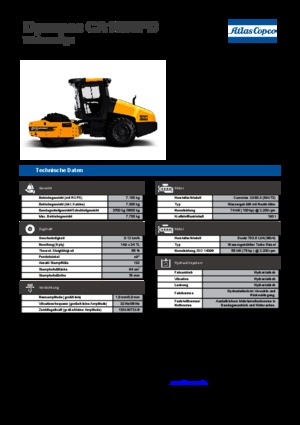 Rodillos vibrantes autopropulsados Dynapac CA 1500 PD