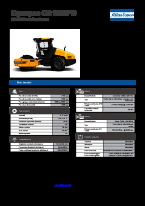 Rodillos vibrantes autopropulsados Dynapac CA 1500 PD