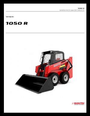Minicargadoras Manitou 1050R